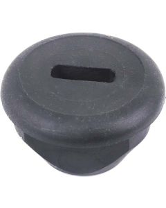 Choke Or Throttle Dash Grommet - Rubber - Black - Replacement - Ford Pickup Truck