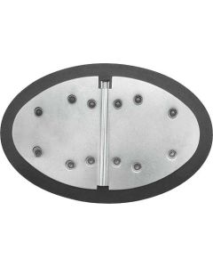 1956-1957 Ford Thunderbird Air Valve Damper Door Assembly, 3-1/2 X 5-3/4
