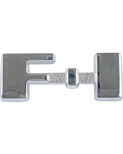 1948-1950 Ford Truck Chrome Plated F-1 Cowl Side Nameplate