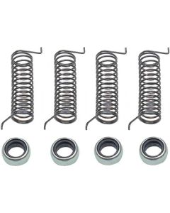 Ford Pickup Truck Disc Brake Hardware Kit - Dual Piston Calipers - 2-Wheel Drive - F250 Thru F350