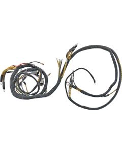 Cowl Dash Wiring Harness - With Voltage Gauge - 2 Brush Generator - Ford Deluxe Passenger
