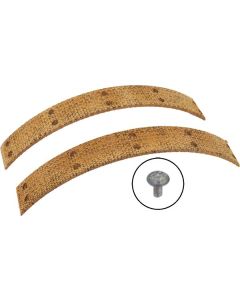Brake Lining And Rivet Set - Woven - 8 Pieces & Rivets - Ford Passenger