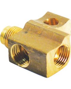 Brake T Rear Connector - Rear - Brass - Ford Pickup Truck