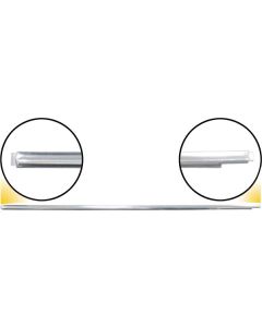 Rear Door Moulding - Stainless Steel - Left - Ford Convertible Sedan