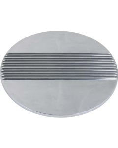 Ford Pickup Truck Cal Custom Style Air Cleaner Lid - 14 OD - Finned Aluminum Top