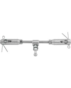 Carburetor Linkage Rod - 3/16 Steel Rod - 3-1/2 Long - Double Ended - Ford & Mercury