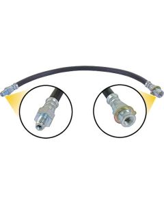 Ford Pickup Truck Front Brake Hose - Drum Brakes - 15 3/4 Long Including Threads - F2 & F3