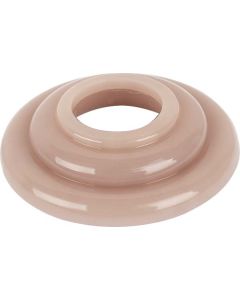Door Handle Escutcheon - Plastic - Ivory - Ford Standard & Ford Deluxe