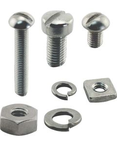 Model A Ford Generator External Hardware Set - Stainless Steel - 16 Pieces