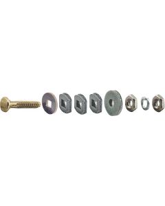 Model A Ford Generator Terminal Post Hardware Set - 9 Pieces