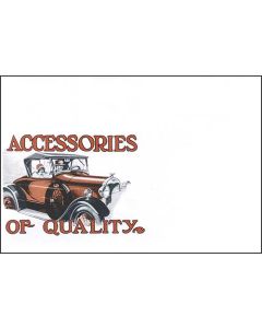Accessories Of Quality - Model A Accessory Brochure