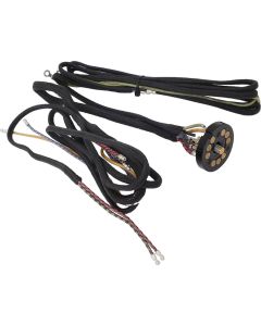 Model A Ford Lighting Wire Harness - With Cowl Lamps - For 1 Bulb System