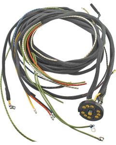 Model A Ford Lighting Wire Harness - With Built-in Turn Signal Wiring - Without Cowl Lamps - For 2 Bulb System