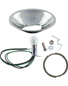 Model A Ford Cowl Lamp Turn Signal Adapter Kit - Includes 6& 12 Volt Bulbs