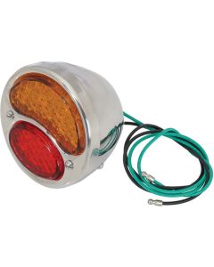 Tail Light Assm/ L/ 12 Amber, 7 Red & 4 White Leds/6v