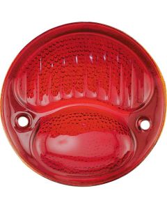 Model A Ford Tail Light Lens - Glass - Red