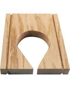 Model A Ford Dome Lamp Wood Block - Fits Coupe Only - For Mounting The Dome Lamp