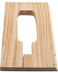 Model A Ford Dome Lamp Wood Block - Victoria 190-A