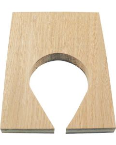 Model A Ford Dome Lamp Wood Block - Slant Windshield Fordor160-A