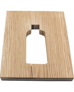 Model A Ford Dome Lamp Wood Block - Victoria Slant Windshield & Steelback Fordor 160-B & 160-C