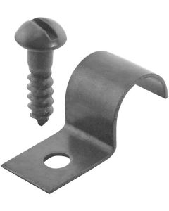 Model A Ford Taillight Wiring Clip & Bolt - Tail Light WireTo Bottom Of Wood Sub-rails