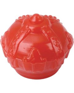 Tire Valve Stem Cap Set - Plastic - 5 Pieces - Red Crowns