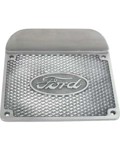 Model A Ford Aluminum Step Plates With Oval Ford Script