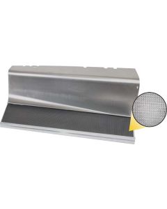 Model A Ford Running Boards - With Zinc Trim & Splash Aprons Spot Welded On