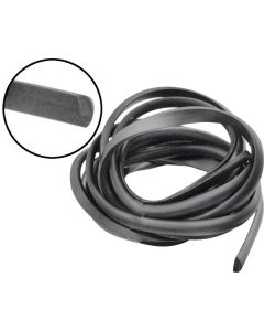 Model A Ford Running Board Trim Set - 1/4 Half Round RubberTrim - 12' Long - For Passenger Cars