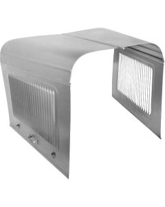 Model A Ford Hood - Complete - Steel - Includes Bead & Handles & Clips