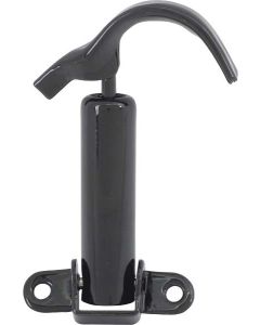 Model A Ford Hood Clip Assembly - 2 Hole Type - Black