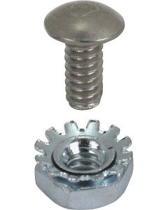 Model A Ford Hood Clip/Hood Handle Rivet Set - Stainless Steel - 44 Pieces