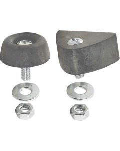 Model A Ford Hood Bumper Set - 24 Pieces