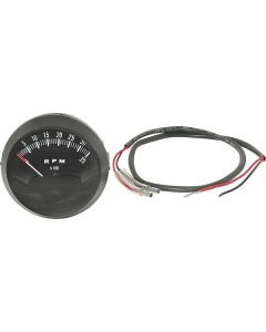 Tachometer Gauge - 2-1/16 - 0-3500 RPM - 12 Volt
