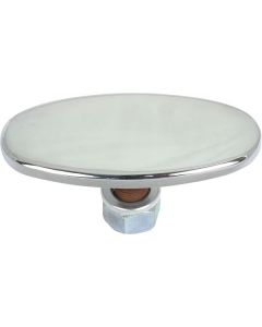 Model A Ford Outer Bumper Clamp - Chrome - For Canadian Built Model A - Front or Rear - 1928-30