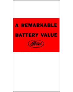 A Remarkable Battery Value