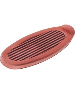 Model A Ford Brake & Clutch Pedal Pad Set - Red Rubber