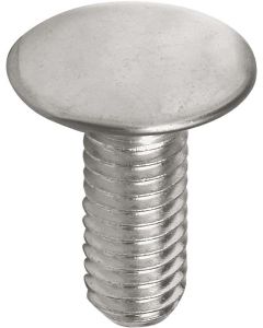 Model A Ford Luggage Rack Hardware - Stainless Steel - 3/8-16 X 1 Carriage Bolt
