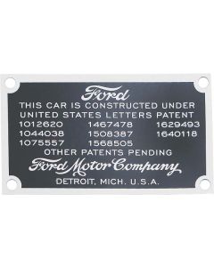 Data Patent Plate/for Firewall