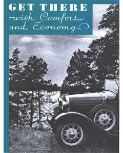 Get There With Comfort & Economy - Full Color Model A SalesBrochure