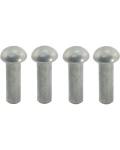 Model A Ford Spare Tire Bracket Rivet Kit - Side Mount - 4 Pieces