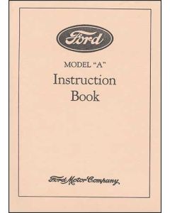 Model A Instruction Book - 1928