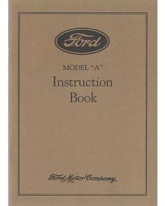 Model A Instruction Book - 1930 - 50 Pages