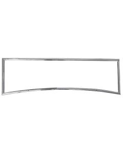 Model A Ford Windshield Frame - Deluxe Open Car - 13-1/2 High - Chrome