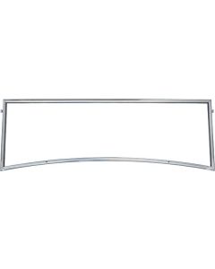 Model A Ford Windshield Frame - Standard Open Car - 15-1/4 High - Plain Steel