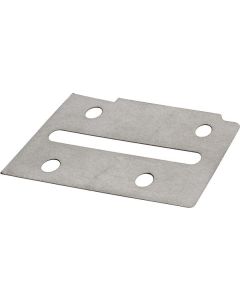 Model A Ford Dress Plate - Unpolished Stainless Steel - Cabriolet