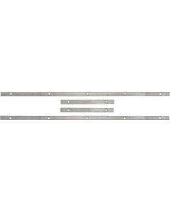 Model A Ford Rear Floor Pan Spring Hump Strap Set - Town Sedan & Victoria & Deluxe Phaeton & Convertible Sedan - 4 Piece Set