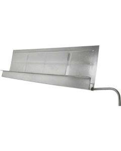 Model A Ford Rear Window Drain Pan - For Roll-Down Rear Window