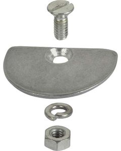 Trunk Lid Alignment Plates/ W/ Mounting Hardware