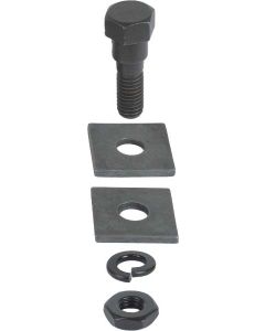Model A Ford Rumble Lid Hinge Pivot Bolt Set - Black Oxide - 10 Pieces